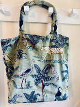 Load image into Gallery viewer, Velvet Animal Tote Bag
