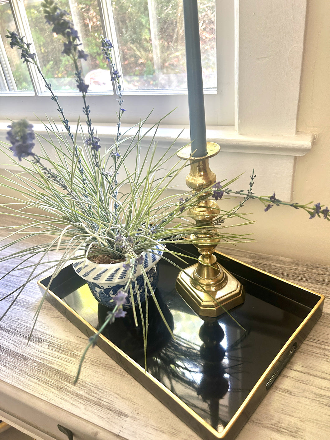 Black Lacquer Tray