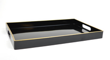 Load image into Gallery viewer, Black Lacquer Tray
