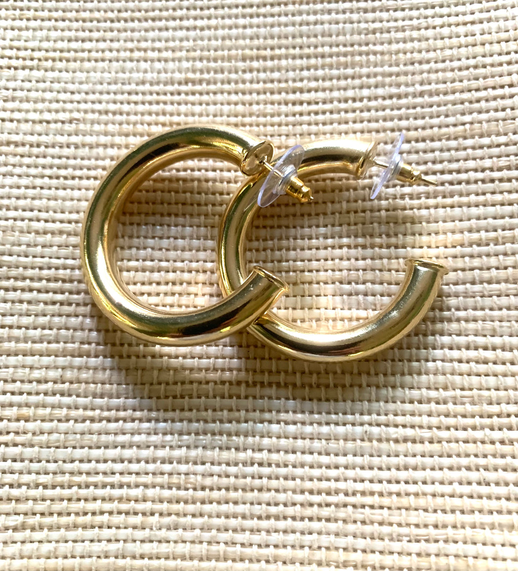 Perfect Gold Plated Hoops