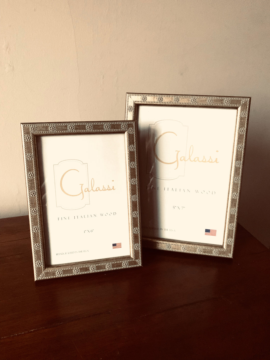 Silver Daisy Picture Frame